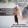 200 hr Prelicensing - 2-20 Property and Casualty, General Lines Agent Pre-Licensing Course (INS007FL200)