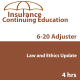 4 hr 2026 Law & Ethics Update 6-20 All Lines Adjusters CE 4 hr 2026 Law & Ethics Update 6-20 All Lines Adjusters CE