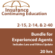 20 hr Health and Life CE Bundle - Experienced 2-15 2-14 or 2-40 Agents 20 hr Health and Life CE Bundle - Experienced 2-15 2-14 or 2-40 Agents
